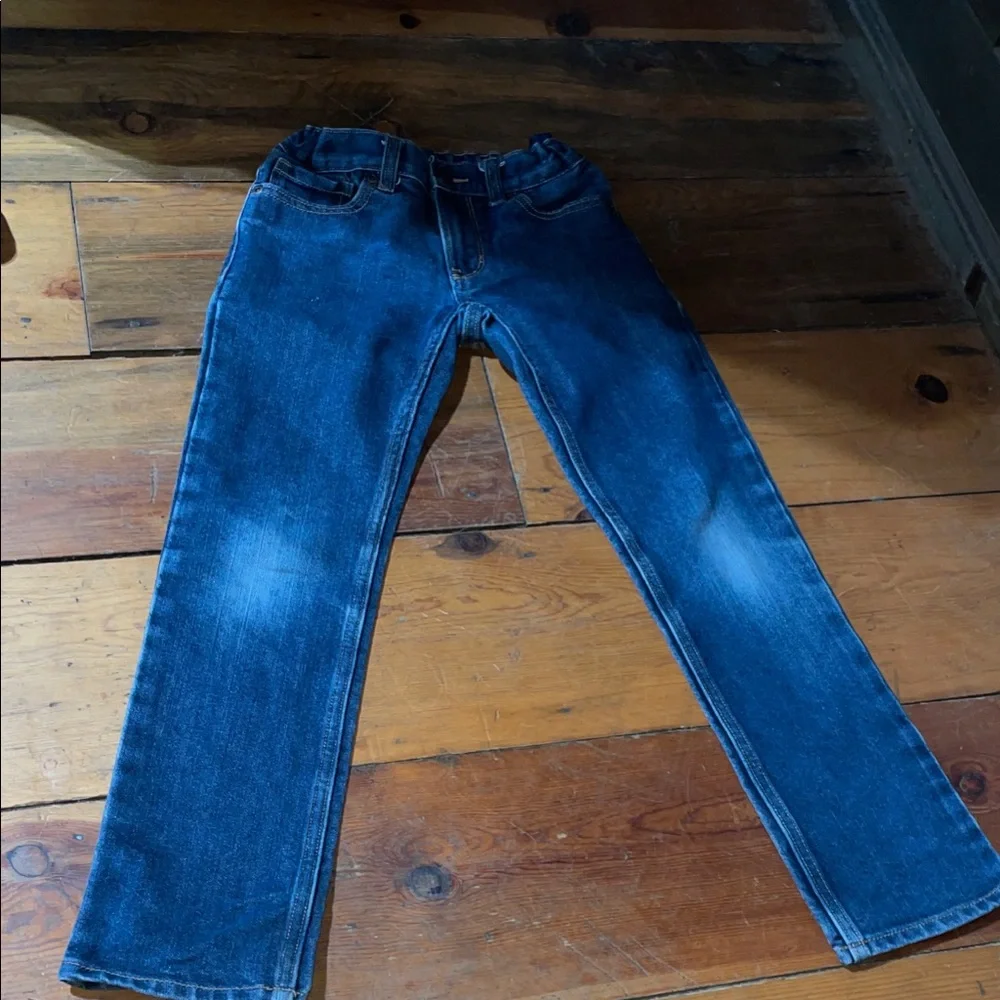 Old Navy Kids Blue Jeans, skinny adjustable, size 8